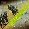LITKO 30mm MU Ruler | Compatible with DBA+ Ancient Wargame view 3