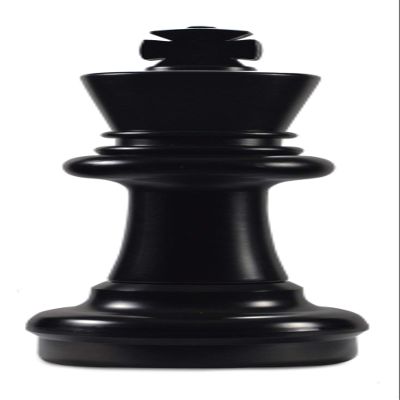 MegaChess Individual Chess Piece - King - 25 Inches Tall - Black