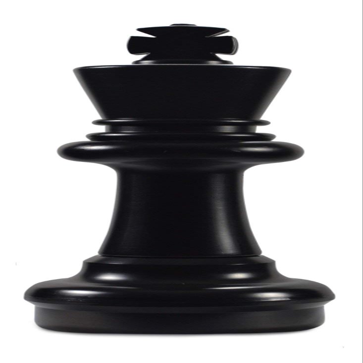 MegaChess Individual Chess Piece - King - 25 Inches Tall - Black