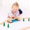 Bigjigs Rail Clickety Clack Bridge - Other Major Wooden Rail Brands are Compatible view 2