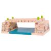 Bigjigs Rail Clickety Clack Bridge - Other Major Wooden Rail Brands are Compatible view 3