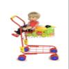 Shop 'N' Go Toy Shopping Cart for Kids and Toddler - Includes Food - Folds for Easy Storage - with Sturdy Metal Frame Pretend Play Food Role Play, Educational Toy - with 36 pc Play-Food and view 3