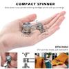 Duomishu Fidget Spinner, Ultra Durable Stainless Metal Focus Finger Spinning Toy, Stress Relief Boredom Killing Time Sensory Toys for Adults & Kids view 4