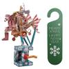 Automata Paper Machine Moving Model (Fun & Educational DIY Toy Project) Designed by Keith Newstead + One Xmas Doorknob Hanger Bundle Set (Flying Dreamer + Xmas Door Knob Hanger (Green)) view 1
