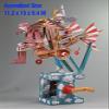 Automata Paper Machine Moving Model (Fun & Educational DIY Toy Project) Designed by Keith Newstead + One Xmas Doorknob Hanger Bundle Set (Flying Dreamer + Xmas Door Knob Hanger (Green)) view 2