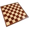 Erebus Chess Board with Inlaid Mahogany Wood, Medium 13 x 13 Inch, Board Only view 1