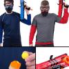 100 Pcs Rounds Refill Compatible Balls, Yellow Foam Balls for MXV-1200 XV-700 Blasters and Other Rival Toy Balls Refill Pack view 4