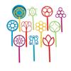 Super Fun Bubble Wand Assortment (1 Dozen) Summer Fun, Children's Bubble Supplies, Arts & Crafts view 1