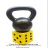 Assorted Foam Dice with Black Dots D6 100mm (4in) Pack of 4 Koplow Games view 3