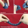 Arfun Magnetic Slime Putty, Soft Magic Slime Hand Therapy Putty Fidget Game Stress Relief Thinking Educational Toy with Upgraded Magnet Christmas Birthday Gift for Boys Girls Adults (Blue) view 3