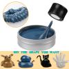 Arfun Magnetic Slime Putty, Soft Magic Slime Hand Therapy Putty Fidget Game Stress Relief Thinking Educational Toy with Upgraded Magnet Christmas Birthday Gift for Boys Girls Adults (Blue) view 4