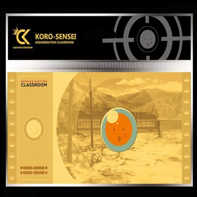 Cartoon kingdom assassination classroom - koro-sensei boule - golden ticket