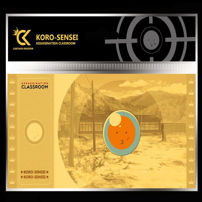 Cartoon kingdom assassination classroom - koro-sensei boule - golden ticket