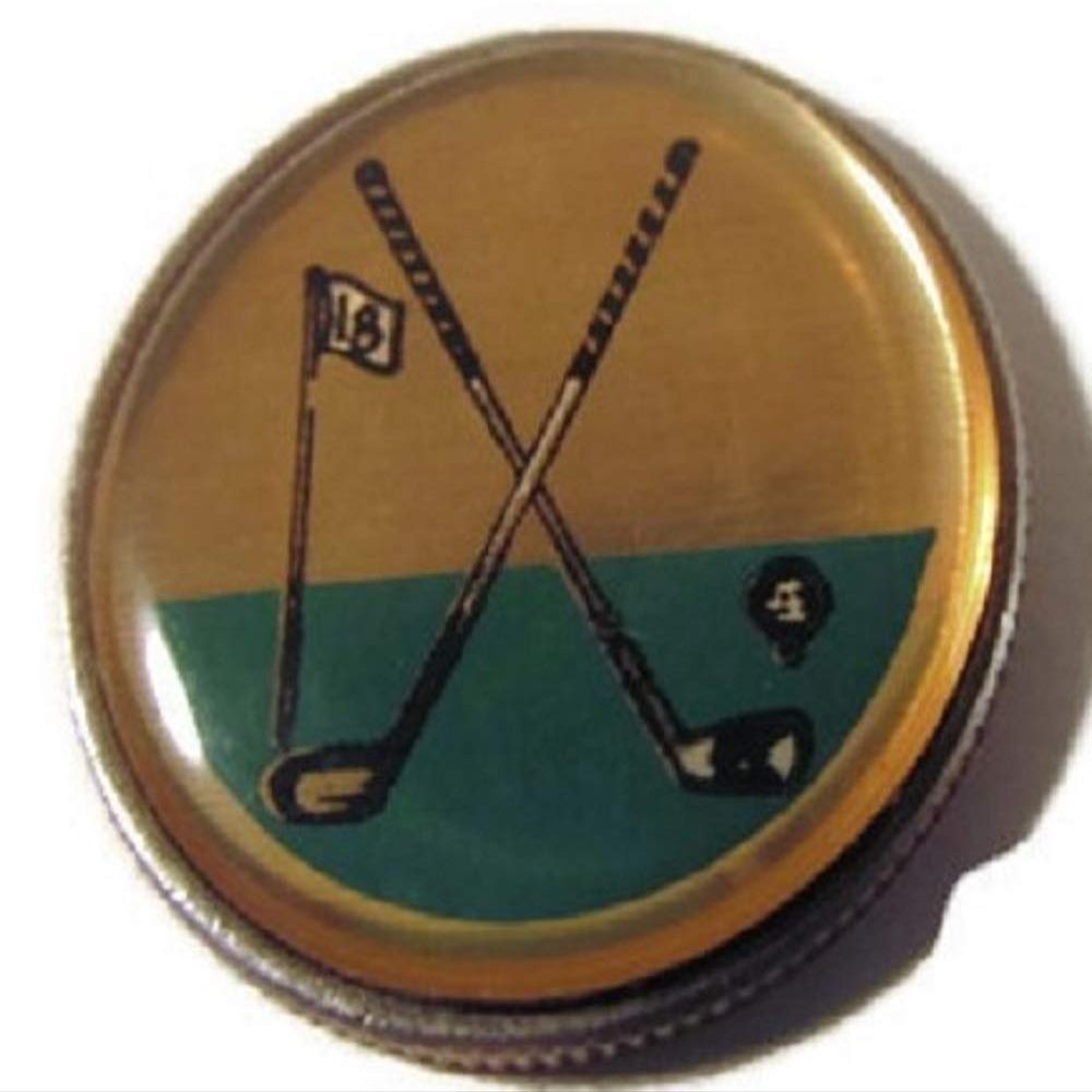 18th HOLE GOLF LOGO 1776-1976 GOOD LUCK LUCKY QUARTER CHALLENGE BIRTHDAY COIN