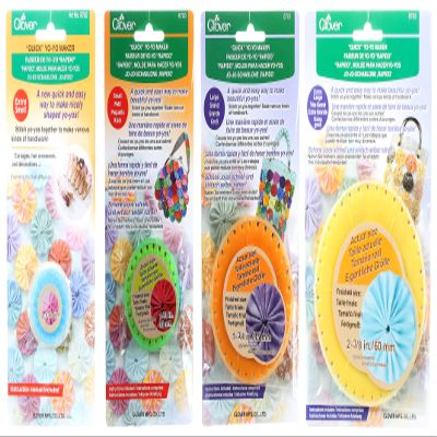 Bundle of Four Quick Yo-Yo Maker Kits: Extra Small, Small, Large, and Extra Large Sizes