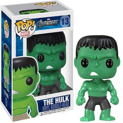 Funko Pop Marvel (Bobble): Avengers - Hulk
