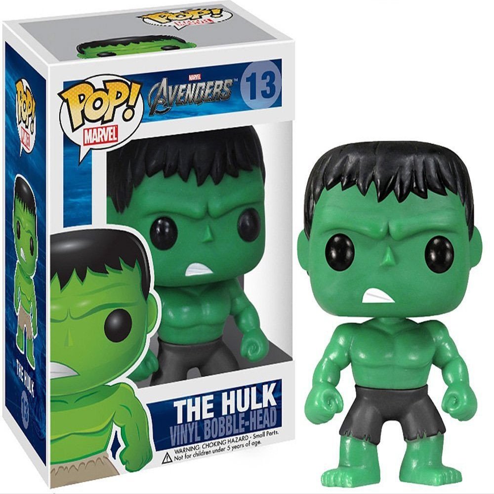 Funko Pop Marvel (Bobble): Avengers - Hulk