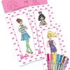 Barbie Fashion Plates All in One Studio Sketch Design Activity Set  Fashion Design Kit for Kids Ages 6 and Up view 4