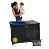 SnoozeShade Pack n Play & Travel Crib Blackout Cover | Blackout Crib Cover & Pack and Play Black Out Cover | Mom-Invented Safety Tested with Optimal Airflow view 1