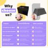 SnoozeShade Pack n Play & Travel Crib Blackout Cover | Blackout Crib Cover & Pack and Play Black Out Cover | Mom-Invented Safety Tested with Optimal Airflow view 4