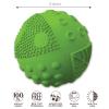 caaocho Pure Natural Rubber Sensory Ball Meadow 3" - Sealed Hole, BPA Free Baby Ball Toy, for Sensory Play, for Sensory Development, Hole Free Baby Toy, Perfect Bouncer, Without Hole view 3