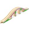 Conductor Carl Wood Train Track Expansion Packs| Compatible with Most Train Tracks| Brick Bridge -1 Count (Pack of 2) view 1