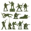 BMC WW2 Iwo Jima US Marines Plastic Army Men - 36 American Soldier Figures view 2
