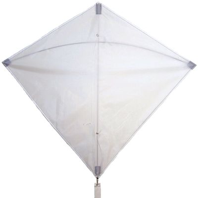 White 30" Diamond Kite