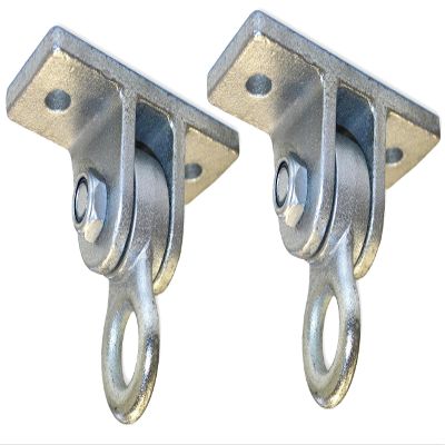 Eastern Jungle Gym Heavy Duty Swing Hangers One Pair Galvanized Steel Mounts for Wooden Beams Holds Porch, Toddler, and Baby Swings, Compatible with Wooden Swing Sets