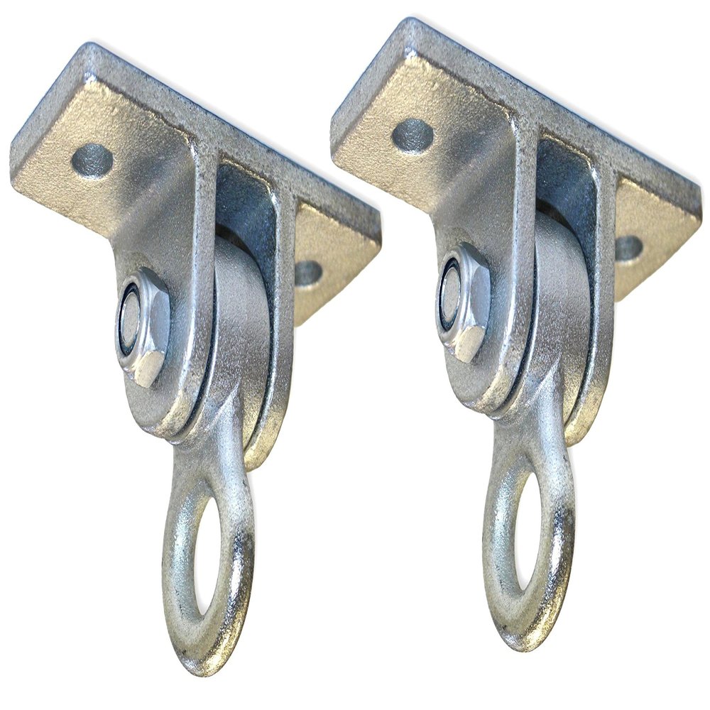 Eastern Jungle Gym Heavy Duty Swing Hangers  One Pair Galvanized Steel Mounts for Wooden Beams  Holds Porch, Toddler, and Baby Swings, Compatible with Wooden Swing Sets