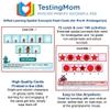TestingMom.com Gifted Learning Flash Cards  Visual Spatial Concepts for Pre-K  Kindergarten  Educational Practice for The NNAT Test, CogAT Test, OLSAT, WPPSI, and More! view 2