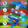 Bouncing Musical Chanukah Dreidel - Sings "Draidel" as it Bounces and Spins - Hanukah Toys, Games - Assorted Colors - by Izzy n Dizzy view 2