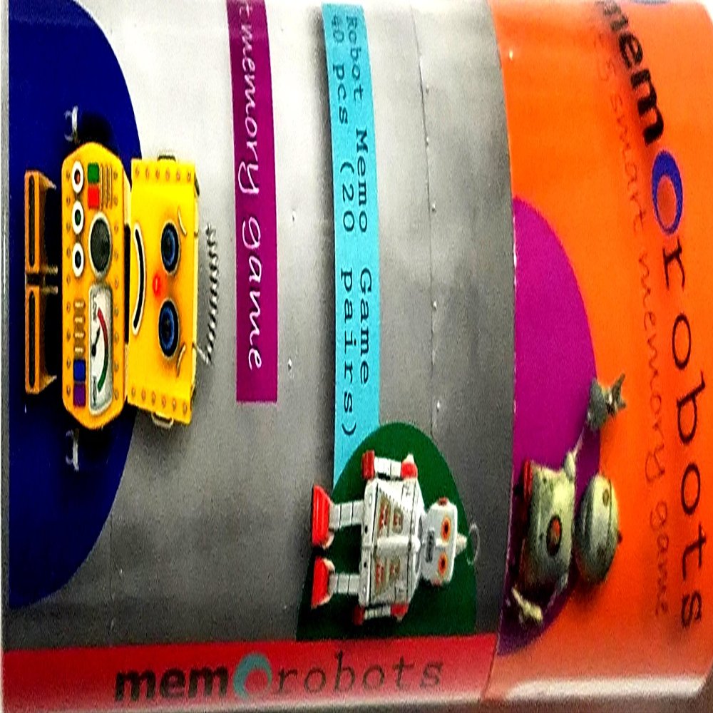 Memorobots Art and Smart Memory Game (20 Pairs) Face Memo Game