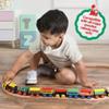 Wooden Train Set 12 PCS - Train Toys Magnetic Set Includes 3 Engines - Toy Train Sets For Kids Toddler Boys And Girls - Compatible With All Major Brands - Original - By Play22 view 2
