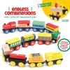 Wooden Train Set 12 PCS - Train Toys Magnetic Set Includes 3 Engines - Toy Train Sets For Kids Toddler Boys And Girls - Compatible With All Major Brands - Original - By Play22 view 4