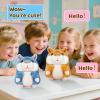 SANJOIN Kids Toddler Toys for Ages 2-4, Talking Hamster Repeats What You Say, Interactive Plush Repeating Toy for 2 3 4 5 6 8 Year Old Boy Girl Birthday Gift (Brown) view 3
