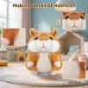 SANJOIN Kids Toddler Toys for Ages 2-4, Talking Hamster Repeats What You Say, Interactive Plush Repeating Toy for 2 3 4 5 6 8 Year Old Boy Girl Birthday Gift (Brown) view 4