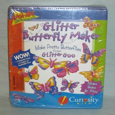 2003 Easi-Art " Glitter Butterfly Maker " Curiosity Kit