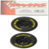 Traxxas 7378 1.9 Goodyear Wrangler Tires on Wheels, 1/16 On Road view 1