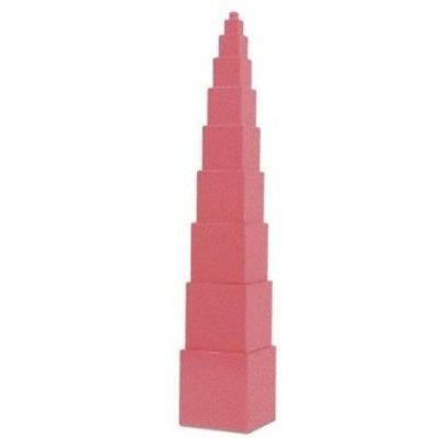 Elite Montessori Pink Tower Without Stand