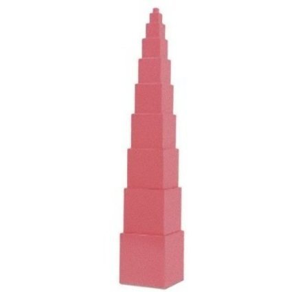 Elite Montessori Pink Tower Without Stand