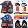 POKONBOY 2 Sets Tactical Vest Kits Compatible with Nerf Guns N-Strike Elite Series view 1