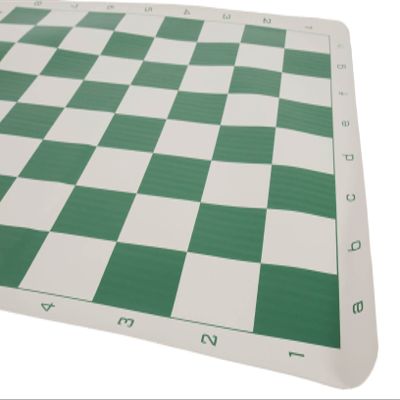 The House of Staunton Regulation Vinyl Tournament Chess Board - 2.25" Squares - Rounded Corners