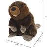 Wild Republic Beaver Plush, Stuffed Animal, Plush Toy, Gifts for Kids, Cuddlekins 8 Inches,Multi view 2