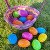 GIFTEXPRESS Plastic Bright Easter Egg Assortment 50 Pcs Perfect for Easter Egg Hunt/Surprise Egg/Easter Hunt view 2
