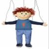 Tommy Peach Boy Marionette String Puppet view 1