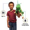 15" Silly Grasshopper, Animal Hand Puppet view 2