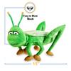 15" Silly Grasshopper, Animal Hand Puppet view 3