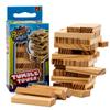 JA-RU Mini Tumbling Tower Game (3 Tower Set) 4 Inch Small Size Wooden Blocks. Building Games and Stacking Game for Kids. Indoor Outdoor Sport Activities. 3276-3p view 1