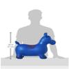 AppleRound Inflatable Ride-on Bouncy Animal Hopper Horse, Cow or Unicorn Kids Space Hopper Bouncer with Hand Pump Jumping Toy for Indoor/Outdoor Play view 3